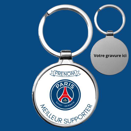 Porte-clé personnalisé pour supporter de foot - Ploy-Art -gravure&sublimation-