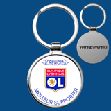 Porte-clé personnalisé pour supporter de foot - Ploy-Art -gravure&sublimation-