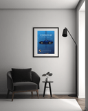 Décoration mural métal– Porsche 911 Carrera S
