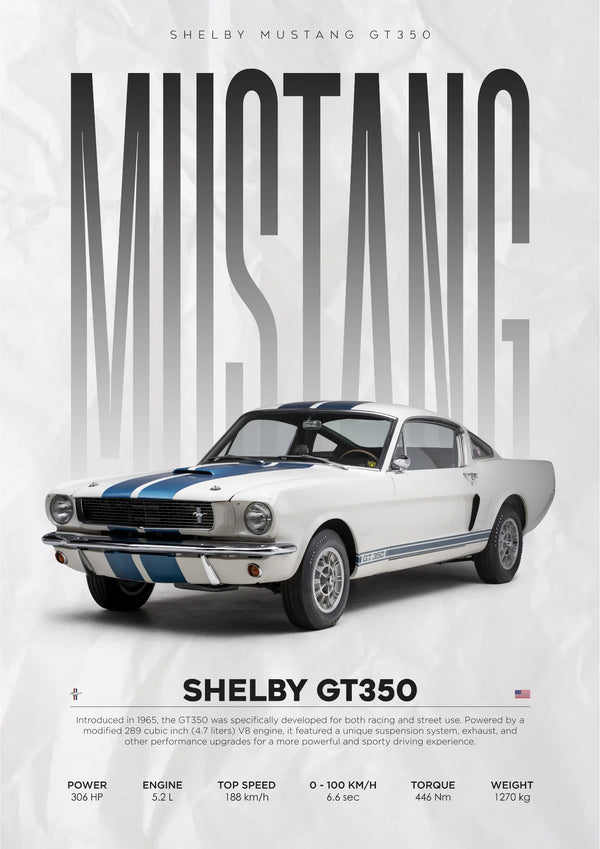 affiche voiture de sport