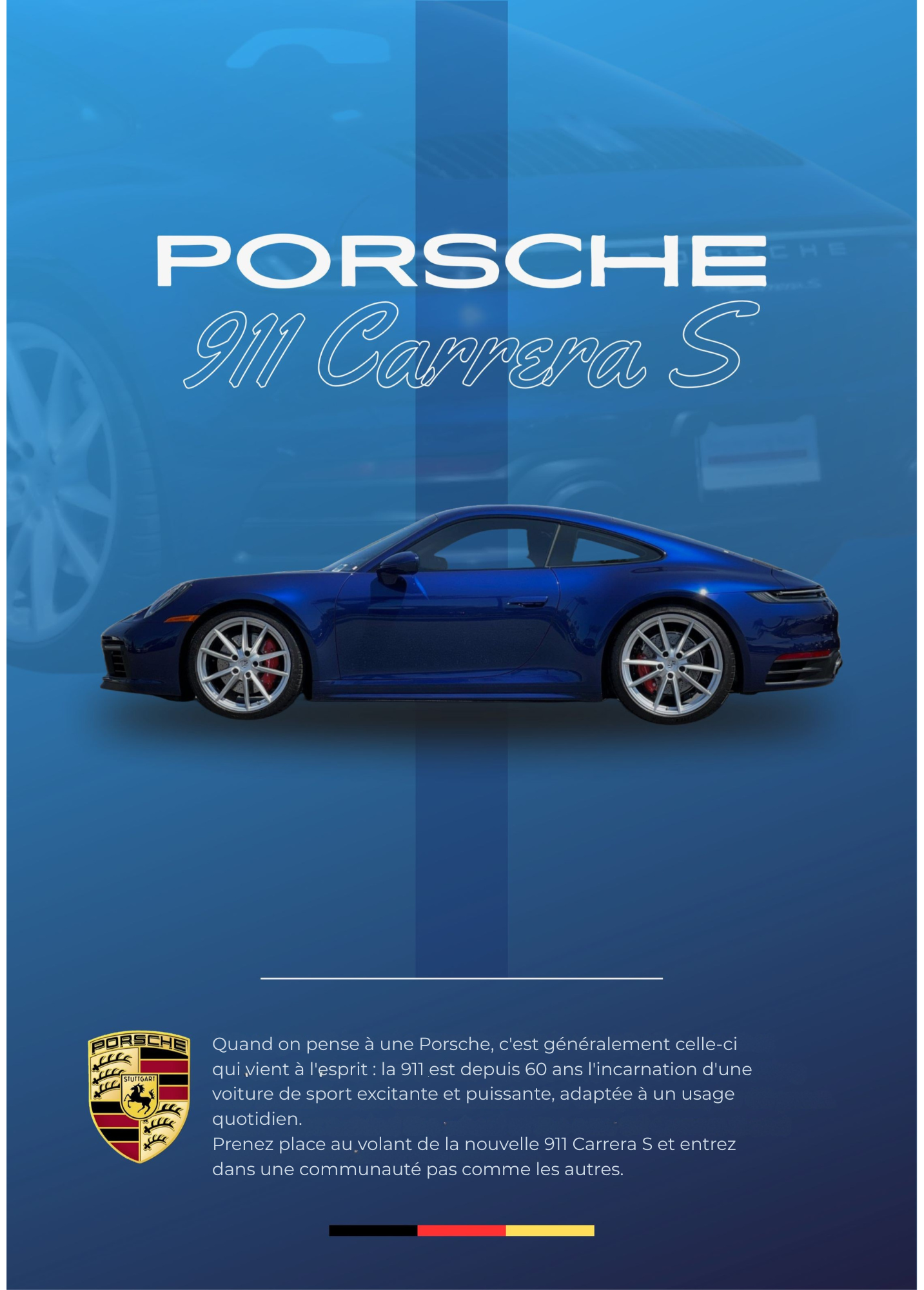 Photo Voiture de Luxe – Porsche 911 Carrera S