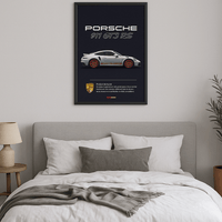 Porsche dans une chambre