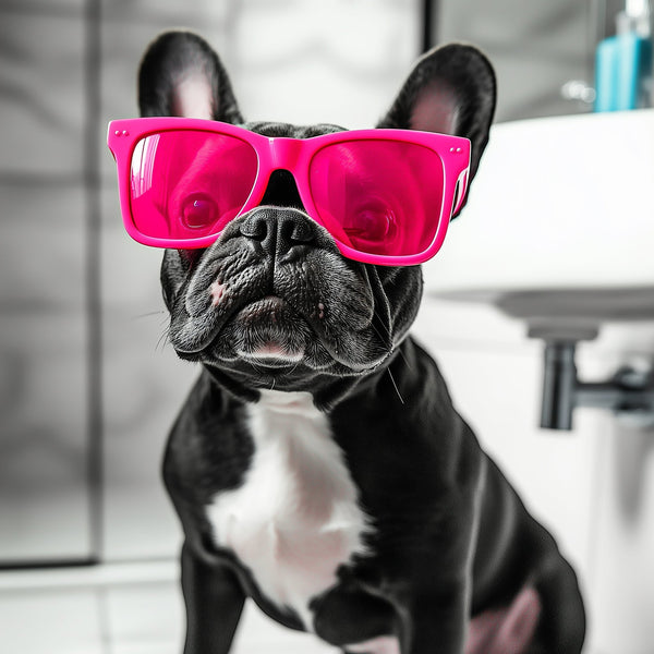 tableau bouledogue français - Ploy - art