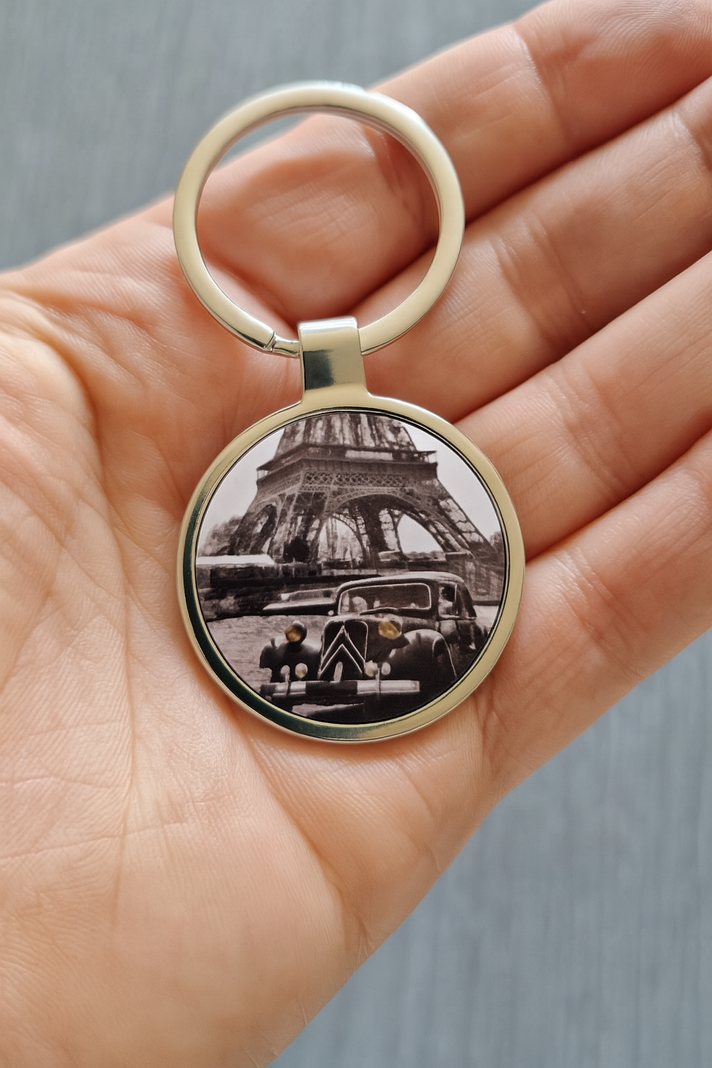 porte clé avec citroen traction