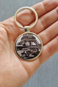 Porte - clé personnalisable voiture | Gravure au choix - Ploy - art