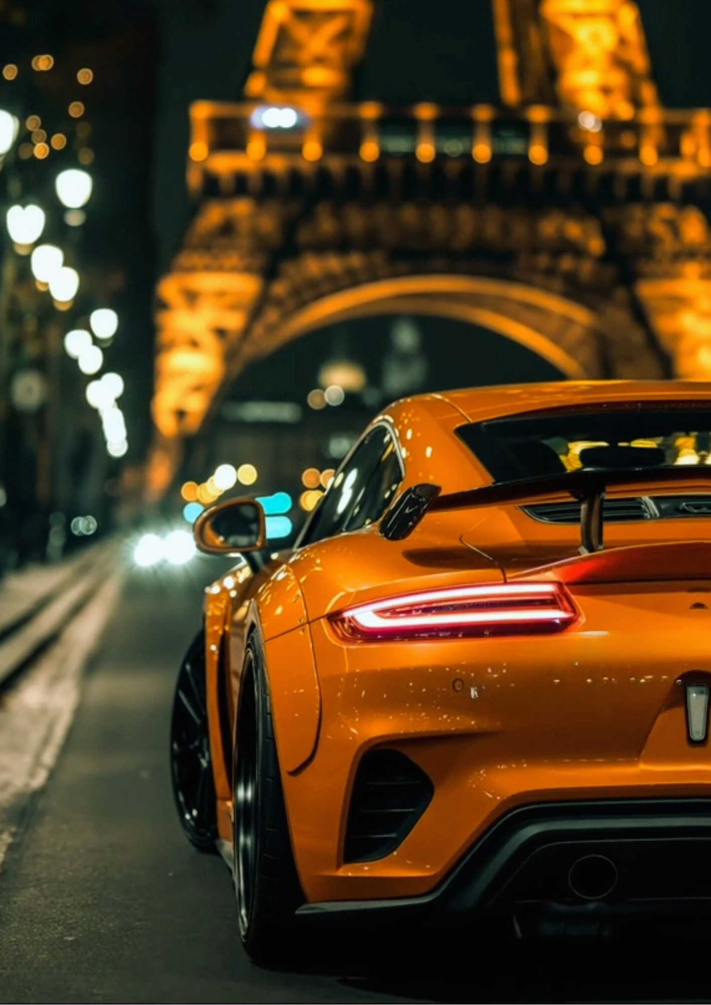 Affiche voiture de sport 