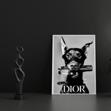Tableau déco mural Doberman Dior - Ploy - art